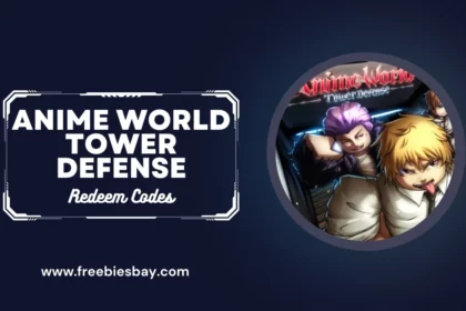 Anime World Tower Defense Codes